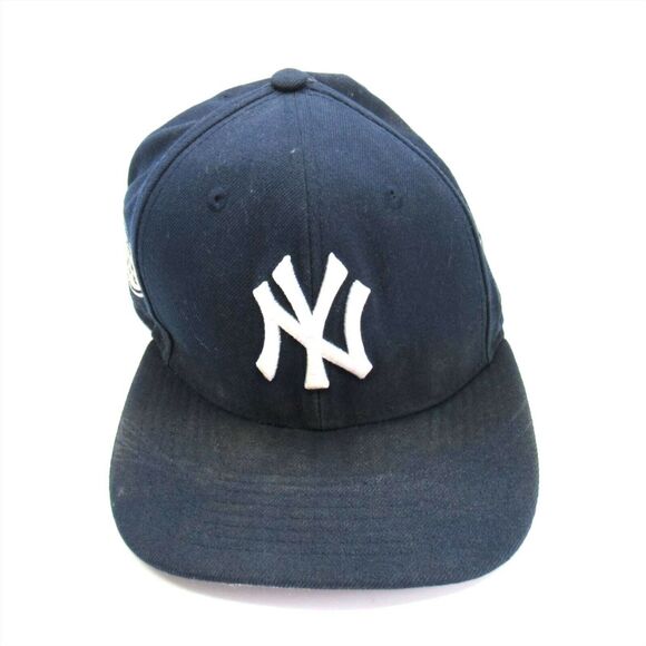 NY Yankees Snapback 9Fifty New Era Embroidered Logo MBL OSFM Blue Hat - Picture 1 of 9